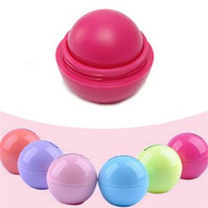 6 Fruchtgeschmack Feuchtigkeitsspendende Lippenbalsam Makeup Frauen Mode Hautpflege Nette Runde Kugelform Lippen Balm g Kosmetik