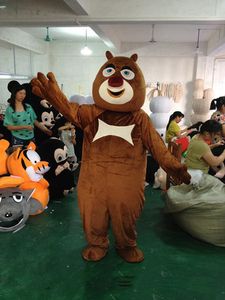 2018 Hot Sale Xiong Da Cartoon Doll Mascot Kostym Gratis frakt