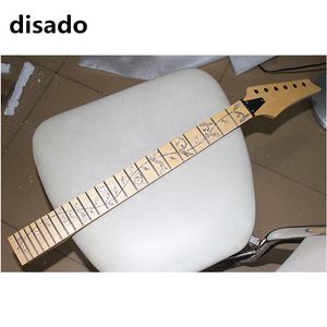 Disado 24 Bünde Ahorn E-Gitarre Hals Ahorn Griffbrett Inlay Baum des Lebens Gitarre Teile Zubehör