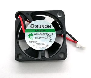 Nowy oryginalny Sunon 25*25*6mm GM0502PEV1-8 2,5 cm DC 5V 0,11a Maglev Mini Micro Quiet Cooling wentylator