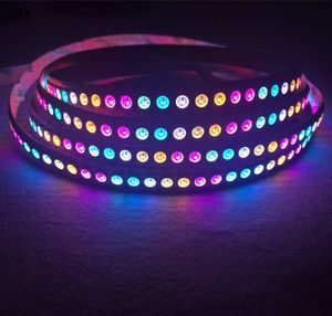 5m/lot WS2813(Dual-signal wires) individually addressable RGB led pixel strip 30/60/144leds/m 2811 ws2812b upgraded version DC5V