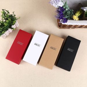 hot sales small present boxes kraft and cardboard packaging box 3 color accept costom logo(2)