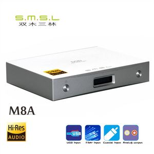 Freeshipping M8A DAC DSD512/768kHz HIFI Audio Decoder Amplifier USB Receive XCroe200 Xu208+ES9028Q2M Coaxial/XMOS Asynchronous