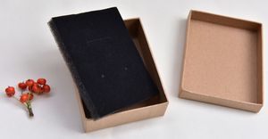 Kraft paper packing boxes wedding gift case candy and jewelry packing box accept custom factory price