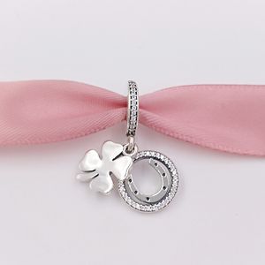 Andy Jewel Authentic 925 Серебряные бусинки Lucky Day Clear Cz Charms соответствует европейским ювелирным украшениям в стиле Pandora.