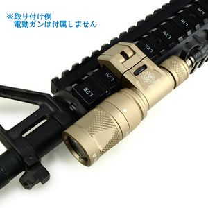 IFM New Cam Scout Light QD Cree LED 듀얼 출력 손전등 하드 양극화 알루미늄 블랙