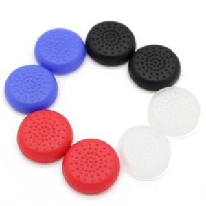TPU Silicone Thumb Grips Stick Protective Case for PS4 PlayStation 4 PS5 Xbox one 360 Game Controller Antiskid Hat Cap