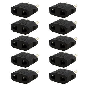 US USA do UE Euro Europa Power Jack Wall Plug Converter Adapter podróży 100 Sztuk Darmowa Wysyłka