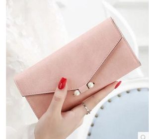 Frete Grátis Novo Estilo 2017 Moda Carteiras Lady Long Style Wallet Zipper Bolsa Moeda Bolsa com Caixa