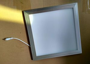 Gratis frakt Bästa kvalitet CE RoHS LED ALUNMINUM PLASTIC DESIGNED LED PANEL 18W IP40 LED Panel Ljus Inomhus 300x300mm