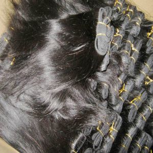 Best selling 20pcs/lot Peruvian Straight processed Human Hair Wefts nice weaves Crochet Soft Hairs wholesale deal