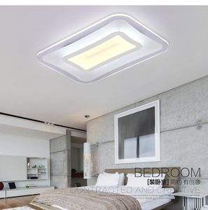 Dämpning Modernt taklampor Acryl Ceiling Fixtures Home Lighting LED Strip Plafon Armatur Luster Abajur Avize Luxury Ceiling Lamp