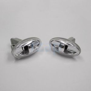 2Pcs Auto Segnale di Girata Laterale Ripetitore Lampada Per Citroen C3 C5 per Peugeot 206 207 307 407