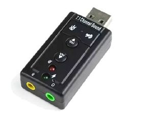 Hot Selling Draagbare PC Sound Card Virtual 7.1 Kanaal 3D Externe 2.0 USB Audio Sound Card-adapter voor pc-laptop