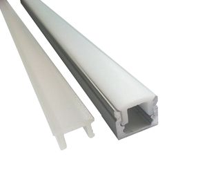 10 X 2M sets/lot Super slim Anodized U type aluminium profile for led strips smd5630 flooring or wall lighting