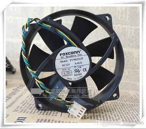 Original FOXCONN PV902512P 12 V 0.40A 9 CM 9025 4 fio caixa redonda ventilador da CPU