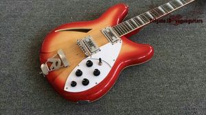 Gitarre beste Chinagitarre Deluxe Modell 360/12 STRING E-Gitarre Semi Hollow Cherry Burst