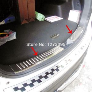 Para 2015 Aço Interior Mazda CX5 CX 5 CX5 inoxidável Pára-choques traseiro Protector Sill Tronco guarnição Inner placa do Scuff Acessórios Car