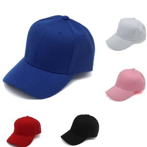 Solid 5 Colors Hi-Q Men Women Snapback Adjustable 6 Panel Baseball Cap Trend Street Hip-hop Style Hats Caps Outdoor Visor Sunhat Gorras