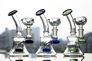 Cheech Cam Bongs Konsantre Dab Rigs Nargile ile Showerhead Perc Su Bong Bubber Sigara Boruları ile 14 mm Eklem