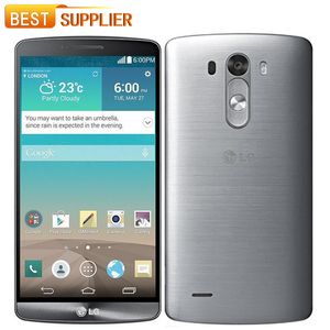 LG G3 D850 / D855 / D851 휴대 전화 GSM 3G4G 안 드 로이드 쿼드 코어 RAM 3 GB / 2 GB 5.5 13MP 카메라 와이파이 GPS 16 기가 바이트 휴대 전화 무료 배송