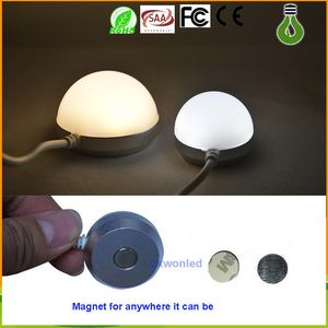 Portable USB table lamp DC 5V magnetic led light dimmable usb reading mini night lights warm white cool white