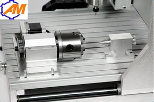 Aman Mini Masaüstü CNC Gravür Makinesi Servis Sonrası 3040 1500W 3D CNC Yönlendirici Ahşap Sanat Çalışmaları Yumuşak Metaller