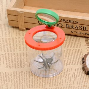Bug Box Magnify Insects Viewer 2 Lens 4x Magnification Magnifier Childs Kids Toy Entomologists