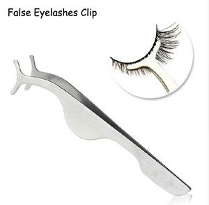 Fake Eyelash Curler Really Useful False Eyelash Clip Applicator Makeup Cosmetic Tool False Eyelash Tweezers Professional