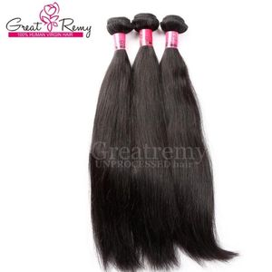 100% Extensão de Cabelo Chinesa 3 Pçs / Lote Remy Extensões de Cabelo Humano Silky Greaturemy Grupo de Gota Natural Cor Da Rainha Produtos