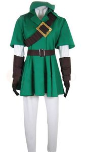 Cosplay Kostuum Link Green Uniform Unisex Halloween Outfit