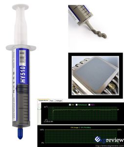 HY510 HY-510 30G Grey Thermal Grease Paste Compound Silicone Silicon для CPU Heatsink
