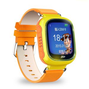 Luxury Bluetooth Smart Watch Fashion Smartwatch da polso per bambini Orologio da polso Dispositivo digitale indossabile per posizionamento GPS IOS GSM Q70