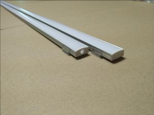 17x7mm U Shape Aluminium Extruderings Surface Mounted Light Fixtures LED Strip Channel LED -profil