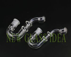 Smoking Pipe Smoking glss U hook clear Smoking Hand Pipe For Ash Catcher U Shape Design MM And MM