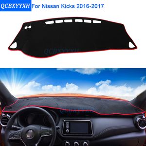 Auto Styling Für Nissan Kicks 2016 2017 LHD Dashboard Matte Schutz Innen Photophobism Silikon Anti-Skid-Pad Schatten Kissen