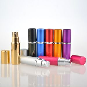 Boş Parfüm Şişesi toptan satış-10 ml Mini Taşınabilir Doldurulabilir Parfüm Atomizer Renkli Sprey Şişe Boş Parfümler Şişeler Moda Parfum Şişeleme B704