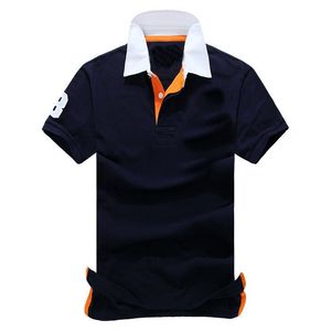 Atacado 2017 marca masculina de alta qualidade polos de algodão polos masculinos retrô lazer camiseta de tênis de golfe/polos masculinos