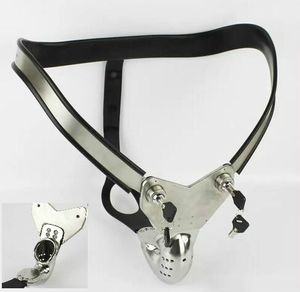 2022 Chastity Devices Male Chastity Belt Model -Y Adjustable Curve Waistt With Cock Cage Bdsm Sex Toys For Men Lock