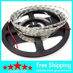 High brightness 5m 16.4ft Narrow side 5mm Width 2835 flexible Non Waterproof led strip light 120led/m DC12V white / warm white