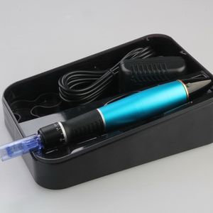 Microneedling Pen Auto kit Microneedle Roller System Lunghezze regolabili dell'ago 0,25 mm-3,0 mm Timbro Dr.Pen