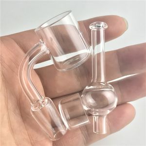 Quartz Thermal Nail Carb Cap Phat Bottom Nails with 25mm XL Flat Top Replacement Insert Drop Bucket 10mm 14mm Domeless Banger