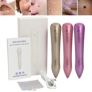 Laser Mörk Spot Remover Pen Freckle Skin Mole Removal Machine For Face Wart Tag Tattoo Portable Salon Home Beauty 3 Färg