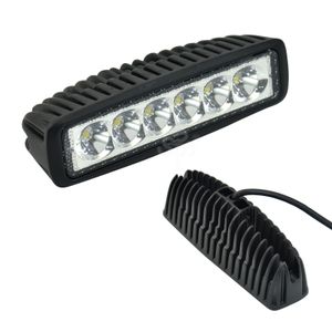LED-Lichtleisten, 6 Zoll, 18 W, Arbeitslichtleiste, Flutlicht, Fahren im Gelände, Nebel, Allradantrieb, Boot, Ute.