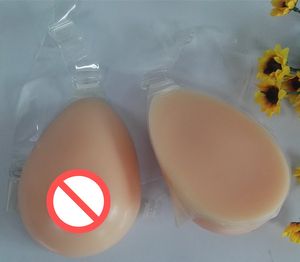 SBT1800g-SBT5000g tear drop style pure medical silicone breast pump fake silica big boobs for transgender cross dressing men to wearing