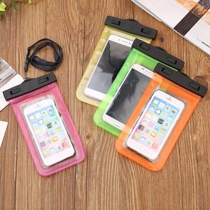 Wasserdichte Tasche für iPhone 6S Plus, Samsung S6, S7 Edge, Handy, wasserdicht, Unterwassertaschen, Trockentaschen mit Trageband