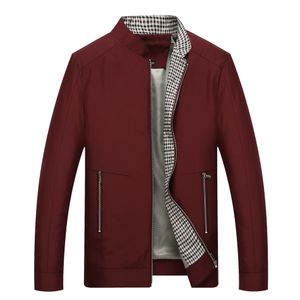 Men's New Pattern Man Business Affairs Jacket Competitive Products Autumn Clothing Stand Lead Middle Age Loose Coat Male