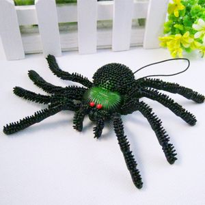 Бесплатная доставка большие Волосатые пауки Маленькие игрушки Очень реалистичная игрушка паук День Дурака Хэллоуин реквизит весь человек