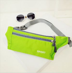 Unisex Running Bum Bag Travel Handy Hiking Sport Fanny Pack Waist Belt Zip Pouch Free Shipping