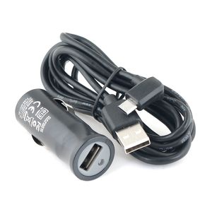 Caricabatteria da auto e cavo micro USB di ricambio per Tomtom GO Live 820 825